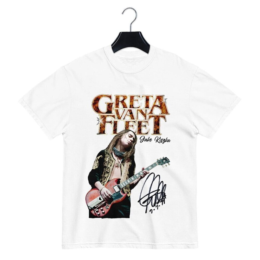 Jake Kiszka Signature Greta Van Fleet Tshirt
